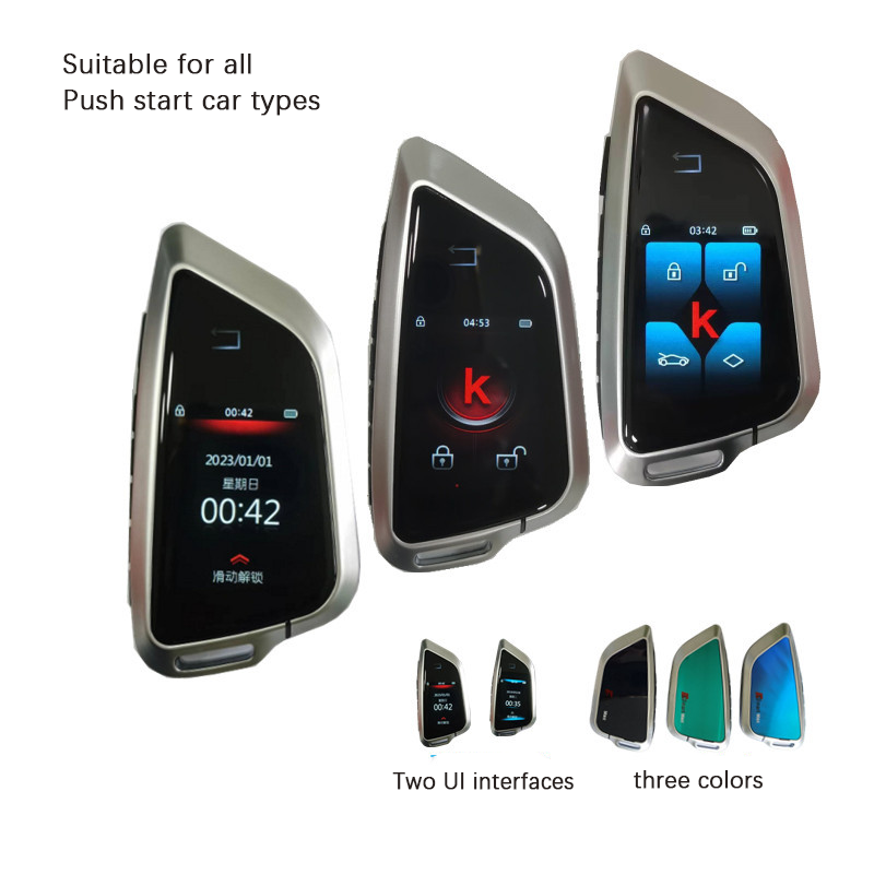 smart LCD key Remote control vehicle key universal smart auto key touch screen
