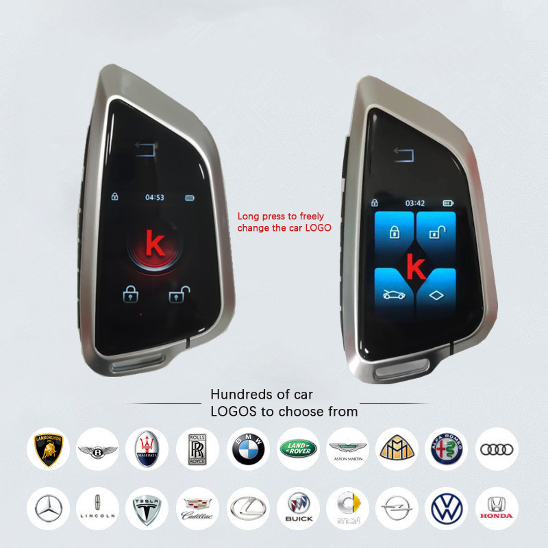 smart LCD key Remote control vehicle key universal smart auto key touch screen